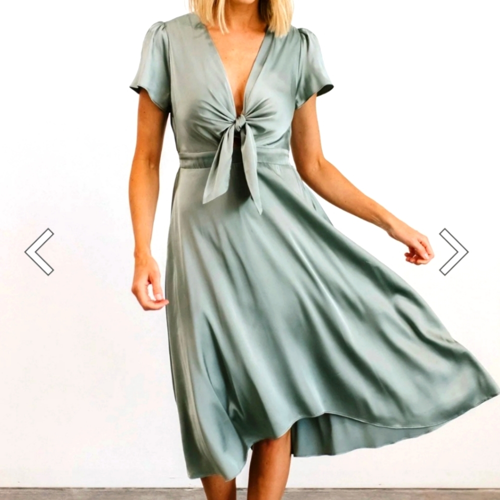 Baltic Born tie front dress